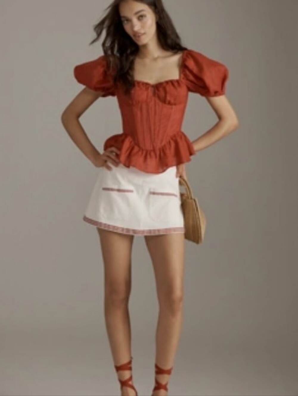 NWT Pilcro Marseille Skort